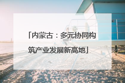 内蒙古：多元协同构筑产业发展新高地